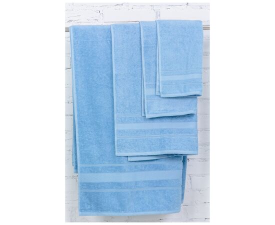 Полотенце MirSon набор банный №5002 SoftNess Cornflower 40x70, 50x90, 70x140, (2200003183269), изображение 2 Полотенце MirSon набор банный №5002 SoftNess Cornflower 40x70, 50x90, 70x140, (2200003183269), изображение 2