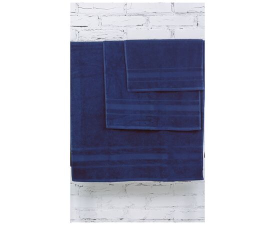 Рушник MirSon набір банний 5003 SoftNess Darkblue 50x90, 70x140, 100x150 (2200003182637), зображення 2 Рушник MirSon набір банний 5003 SoftNess Darkblue 50x90, 70x140, 100x150 (2200003182637), зображення 2