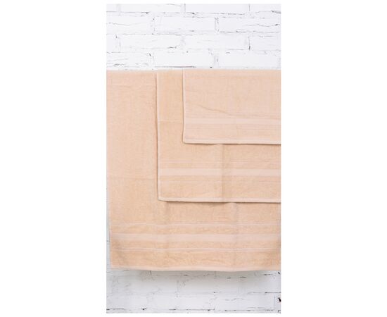 Полотенце MirSon набор банный №5005 SoftNess Ivory 50x90, 70x140, 100x150 (2200003182651), изображение 2 Полотенце MirSon набор банный №5005 SoftNess Ivory 50x90, 70x140, 100x150 (2200003182651), изображение 2