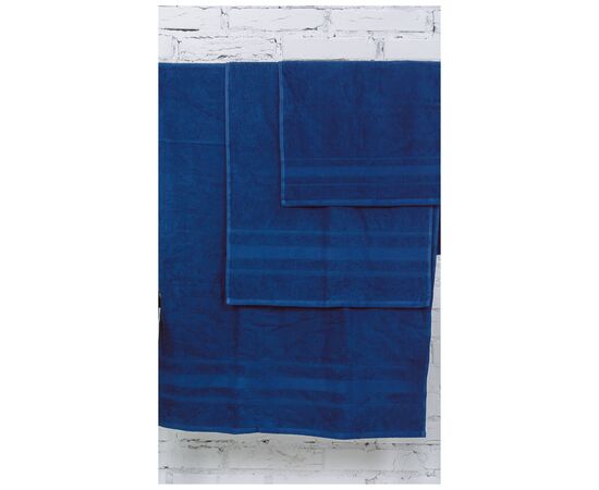 Полотенце MirSon набор банный №5006 SoftNess Kingblue 50x90, 70x140, 100x150 (2200003182668), изображение 2