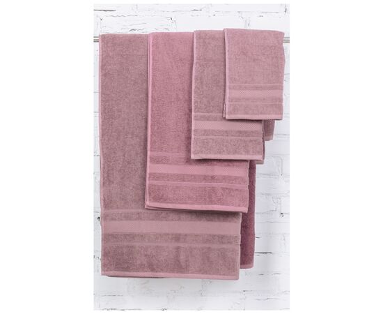 Полотенце MirSon набор банный №5013 SoftNess Violet 40x70, 50x90, 70x140, 100 (2200003183375), изображение 2