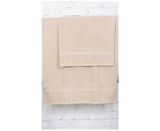 Полотенце MirSon набор банный №5014 SoftNess Beige 50x90, 70x140 (2200003183061), изображение 2 Полотенце MirSon набор банный №5014 SoftNess Beige 50x90, 70x140 (2200003183061), изображение 2