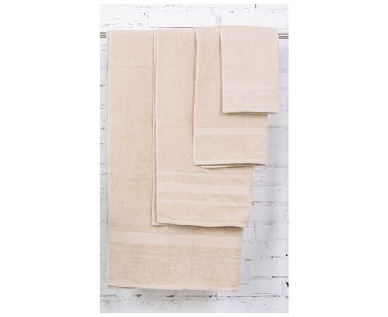 Полотенце MirSon набор банный №5014 SoftNess Beige 40x70, 50x90, 70x140, 100x (2200003183382), изображение 2 Полотенце MirSon набор банный №5014 SoftNess Beige 40x70, 50x90, 70x140, 100x (2200003183382), изображение 2