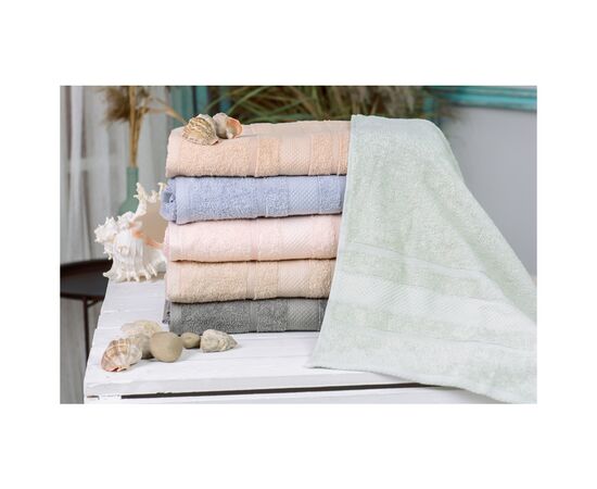 Полотенце MirSon набор банный №5021 SoftNes Shine 50x90 см 6 шт (2200003180985), изображение 2 Полотенце MirSon набор банный №5021 SoftNes Shine 50x90 см 6 шт (2200003180985), изображение 2