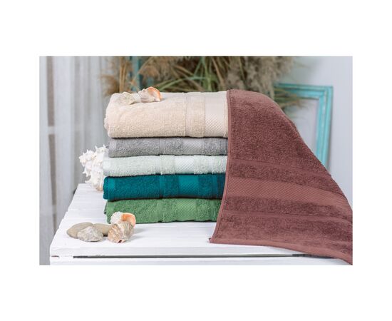 Полотенце MirSon набор банный №5024 SoftNes Nature 50x90 см 6 шт (2200003181012), изображение 2 Полотенце MirSon набор банный №5024 SoftNes Nature 50x90 см 6 шт (2200003181012), изображение 2