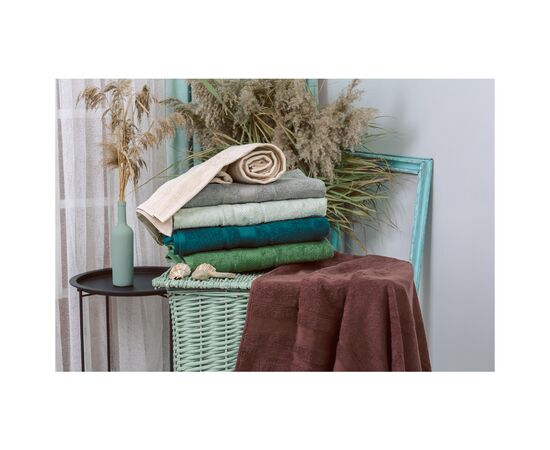 Полотенце MirSon набор банный №5024 SoftNes Nature 50x90 см 6 шт (2200003181012), изображение 3 Полотенце MirSon набор банный №5024 SoftNes Nature 50x90 см 6 шт (2200003181012), изображение 3