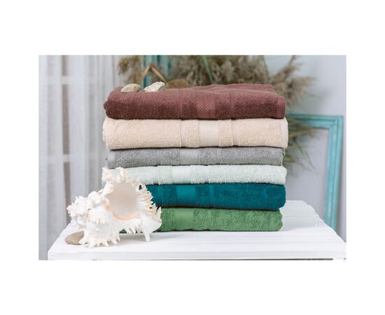 Полотенце MirSon набор банный №5024 SoftNes Nature 70x140 см 6 шт (2200003181111)