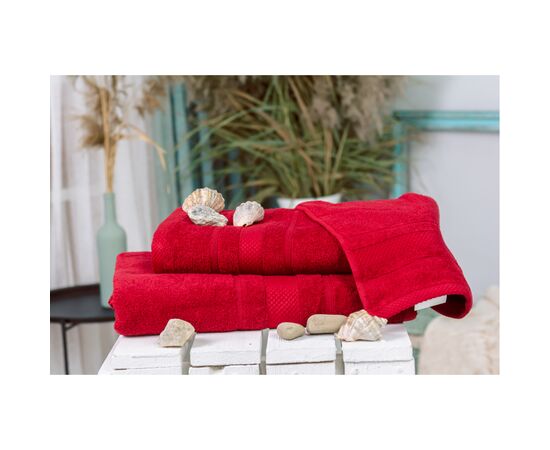 Полотенце MirSon набор банный №5070 Elite SoftNess Bordo 50х90, 70х140, 100х1 (2200003960907), изображение 2 Полотенце MirSon набор банный №5070 Elite SoftNess Bordo 50х90, 70х140, 100х1 (2200003960907), изображение 2