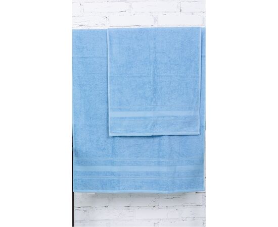 Полотенце MirSon набор банных №5072 Elite SoftNess Cornflower 50х90, 70х140 (2200003183108), изображение 3