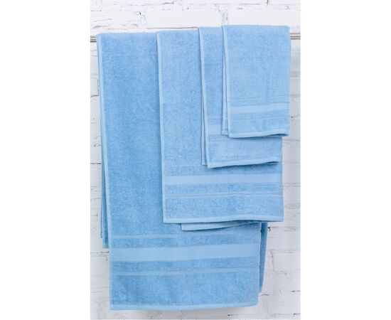 Полотенце MirSon набор банных №5072 Elite SoftNess Cornflower 40х70, 50х90, 7 (2200003975642), изображение 3