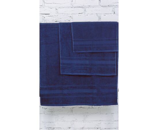 Полотенце MirSon набор банных №5073 Elite SoftNess Darkblue 50х90, 70х140, 10 (2200003960938), изображение 3 Полотенце MirSon набор банных №5073 Elite SoftNess Darkblue 50х90, 70х140, 10 (2200003960938), изображение 3