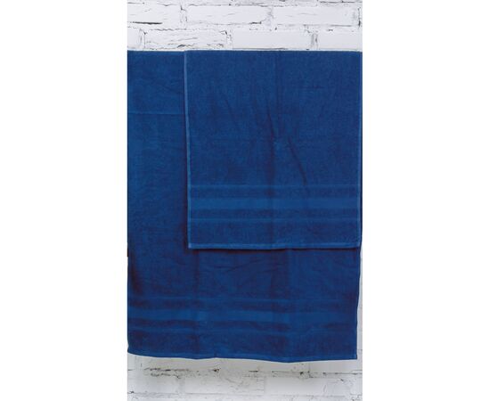 Рушник MirSon набір банних 5076 Elite SoftNess Kingblue 50х90, 70х140 (2200003183146), зображення 3 Рушник MirSon набір банних 5076 Elite SoftNess Kingblue 50х90, 70х140 (2200003183146), зображення 3