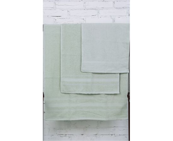 Полотенце MirSon набор банных №5078 Elite SoftNess Menthol 50х90, 70х140, 100 (2200003960983), изображение 3 Полотенце MirSon набор банных №5078 Elite SoftNess Menthol 50х90, 70х140, 100 (2200003960983), изображение 3