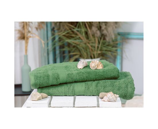 Рушник MirSon набір банних 5079 Elite SoftNess Military 50х90, 70х140 (2200003183177), зображення 2