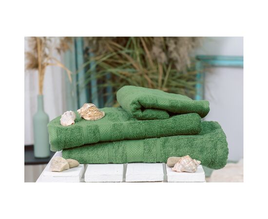 Полотенце MirSon набор банных №5079 Elite SoftNess Military 50х90, 70х140, 10 (2200003981735), изображение 2