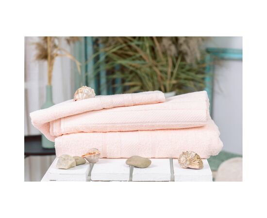 Полотенце MirSon набор банных №5080 Elite SoftNess Peach 50х90, 70х140, 100х1 (2200003961003), изображение 2 Полотенце MirSon набор банных №5080 Elite SoftNess Peach 50х90, 70х140, 100х1 (2200003961003), изображение 2