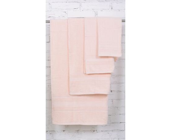 Полотенце MirSon набор банных №5080 Elite SoftNess Peach 40х70, 50х90, 70х140 (2200003975727), изображение 3
