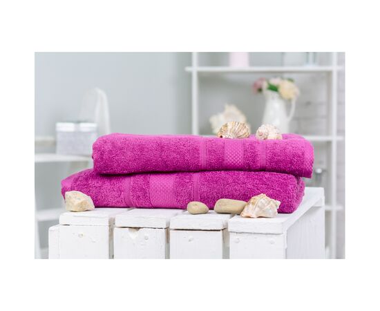 Полотенце MirSon набор банных №5081 Elite SoftNess Plum 50х90, 70х140 (2200003960853), изображение 2