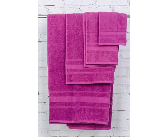 Полотенце MirSon набор банных №5081 Elite SoftNess Plum 40х70, 50х90, 70х140, (2200003975734), изображение 3