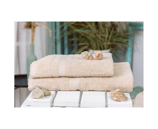 Полотенце MirSon набор банных №5084 Elite SoftNess Beige 50х90, 70х140 (2200003960884), изображение 2 Полотенце MirSon набор банных №5084 Elite SoftNess Beige 50х90, 70х140 (2200003960884), изображение 2