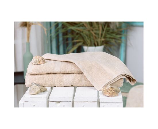 Полотенце MirSon набор банных №5084 Elite SoftNess Beige 50х90, 70х140, 100х1 (2200003182903), изображение 2 Полотенце MirSon набор банных №5084 Elite SoftNess Beige 50х90, 70х140, 100х1 (2200003182903), изображение 2