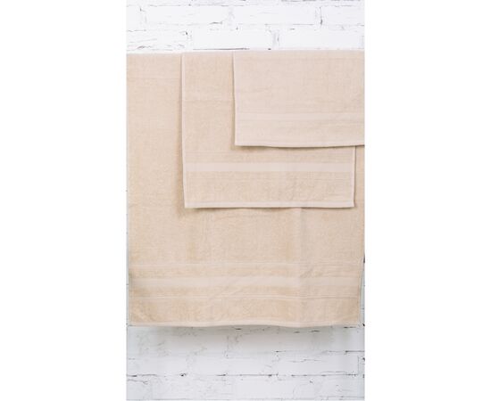 Полотенце MirSon набор банных №5084 Elite SoftNess Beige 50х90, 70х140, 100х1 (2200003182903), изображение 3 Полотенце MirSon набор банных №5084 Elite SoftNess Beige 50х90, 70х140, 100х1 (2200003182903), изображение 3