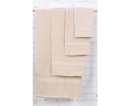 Полотенце MirSon набор банных №5084 Elite SoftNess Beige 40х70, 50х90, 70х140 (2200003183542), изображение 3 Полотенце MirSon набор банных №5084 Elite SoftNess Beige 40х70, 50х90, 70х140 (2200003183542), изображение 3