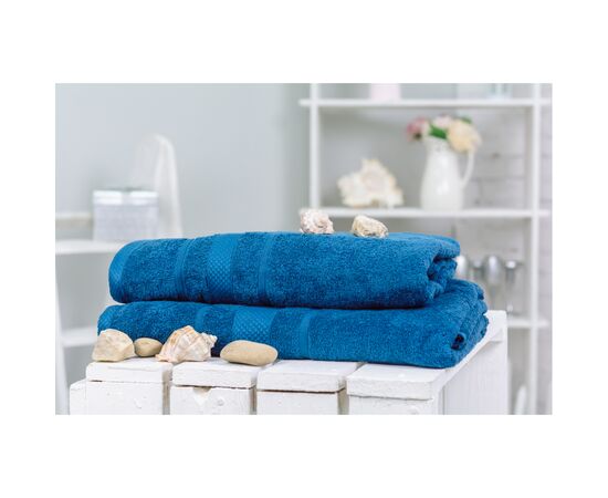 Полотенце MirSon набор банных №5085 Elite SoftNess Blueberry 50х90, 70х140 (2200003960891), изображение 2