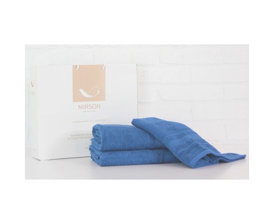 Рушник MirSon набір банних №5085 Elite SoftNess Blueberry 50х90, 70х140, 1 (2200003182910)