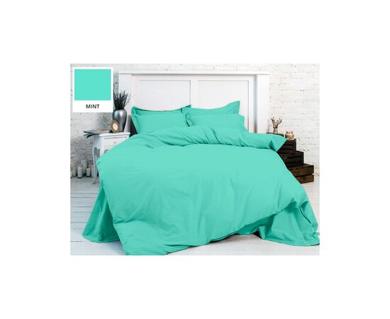 Простынь MirSon Бязь Premium 11-2208 Mint 220х240 см (2200000954039), изображение 3 Простынь MirSon Бязь Premium 11-2208 Mint 220х240 см (2200000954039), изображение 3