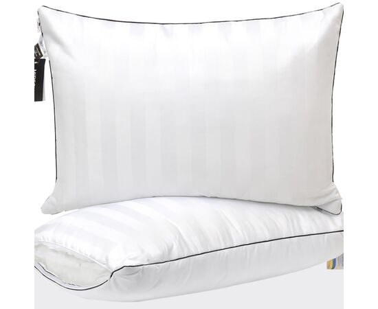 Подушка MirSon 1279 Royal Pearl Hand Made з евкаліптом Середня 50х50 см (2200003276404)