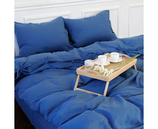 Постельное белье MirSon Лен Bluebottle 110х140 (2200005370667)