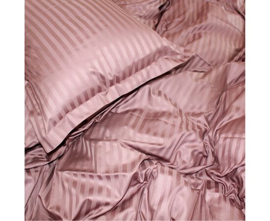 Постельное белье MirSon Satin Stripe 30-0006 Dark Brown 110х140 детский (2200005246108), изображение 3 Постельное белье MirSon Satin Stripe 30-0006 Dark Brown 110х140 детский (2200005246108), изображение 3