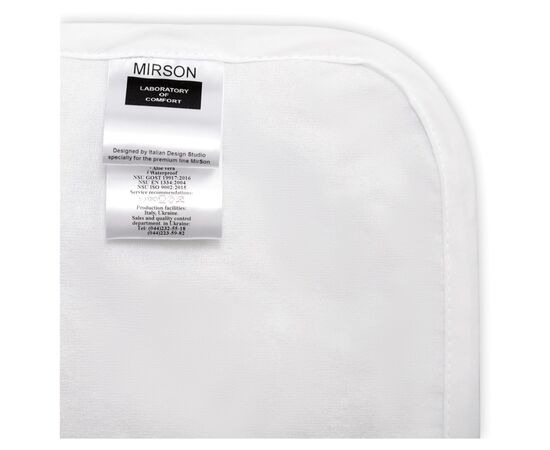 Наматрасник MirSon Light №214 трикотажный AQUA-stop водонепроницаемый на резинке по углам 180х200 см (2200000691668), изображение 7 Наматрасник MirSon Light №214 трикотажный AQUA-stop водонепроницаемый на резинке по углам 180х200 см (2200000691668), изображение 7