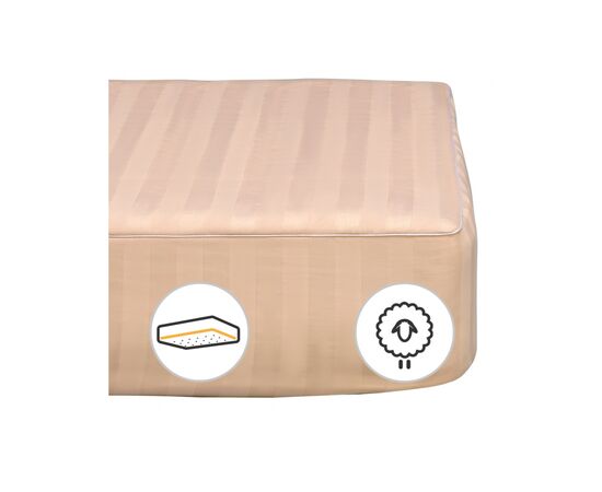 Наматрасник MirSon Carmela Woollen 441 70х130 см (2200000069290)