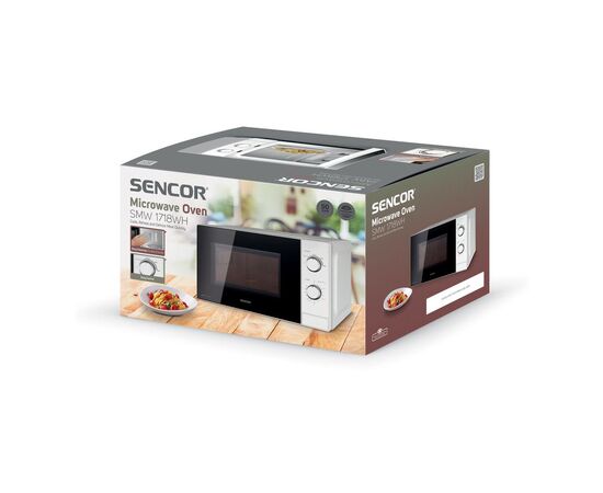 Микроволновая печь Sencor SMW1718WH, изображение 3 Микроволновая печь Sencor SMW1718WH, изображение 3