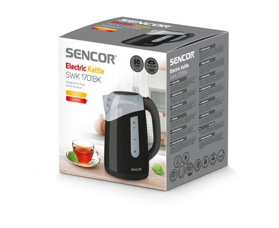Электрочайник Sencor SWK1701BK, изображение 6 Электрочайник Sencor SWK1701BK, изображение 6
