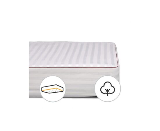 Наматрасник MirSon DeLuxe Cotton 4091 120x190 (2200000386984)