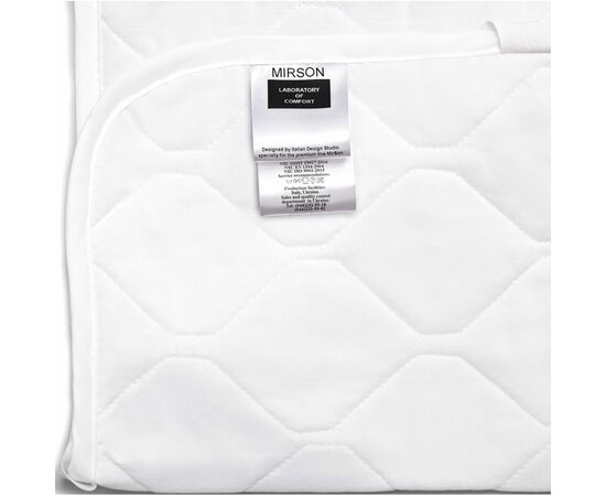 Наматрацник MirSon № 962 Natural Line Стандарт Cotton 180x190 см (2200000839312), зображення 3