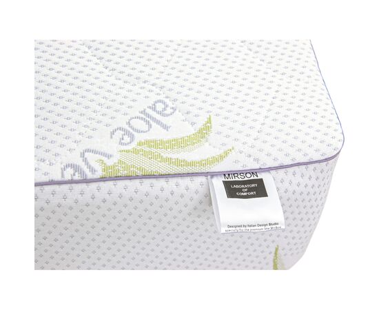 Наматрасник MirSon №1004 Alberto Eco Aloe Vera 90х190 см (2200001490406), изображение 5