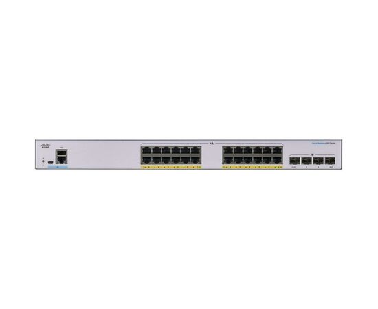 Коммутатор сетевой Cisco CBS350-24P-4X-EU, изображение 2 Коммутатор сетевой Cisco CBS350-24P-4X-EU, изображение 2