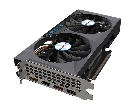 Видеокарта GIGABYTE GeForce RTX3060Ti 8Gb EAGLE OC 2.0 LHR (GV-N306TEAGLE OC-8GD 2.0), изображение 4 Видеокарта GIGABYTE GeForce RTX3060Ti 8Gb EAGLE OC 2.0 LHR (GV-N306TEAGLE OC-8GD 2.0), изображение 4
