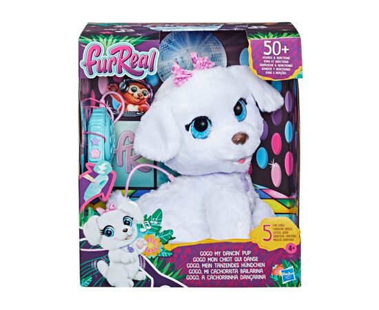 Интерактивная игрушка Hasbro Furreal Friends FurReal Friends Танцующий Щенок ГоГо (F1971), изображение 2 Интерактивная игрушка Hasbro Furreal Friends FurReal Friends Танцующий Щенок ГоГо (F1971), изображение 2
