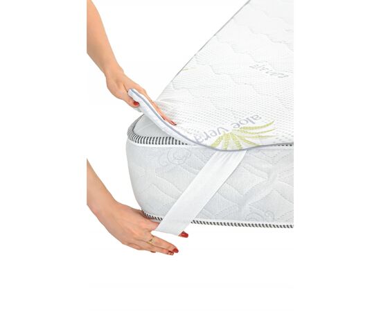 Наматрасник MirSon №1047 Alberto Тенсель (Modal) Seasons Aloe Vera 80х190 см (2200001508118), изображение 7 Наматрасник MirSon №1047 Alberto Тенсель (Modal) Seasons Aloe Vera 80х190 см (2200001508118), изображение 7