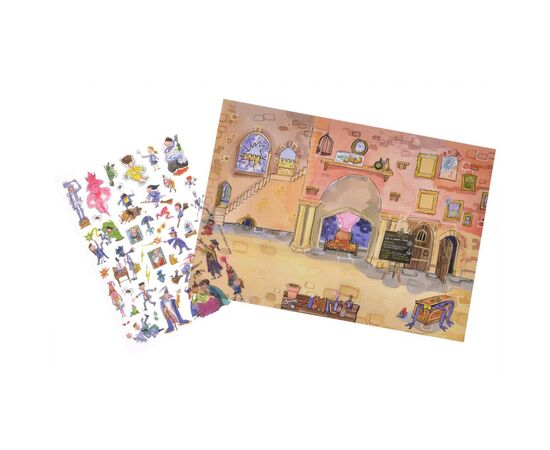 Набір для творчості Scribble down Перевідні наклейки Школа магії (SD/05), зображення 2