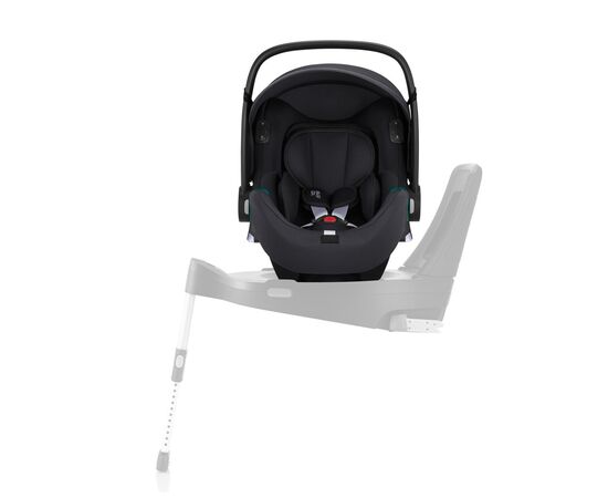 Автокресло Britax-Romer Baby-Safe iSense Fossil Grey с базой Flex Base iSense (2000036146), изображение 2 Автокресло Britax-Romer Baby-Safe iSense Fossil Grey с базой Flex Base iSense (2000036146), изображение 2