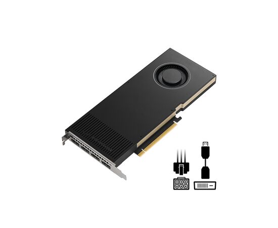 Видеокарта QUADRO RTX A4000 16GB ASUS (90SKC000-M5NAN0), изображение 2 Видеокарта QUADRO RTX A4000 16GB ASUS (90SKC000-M5NAN0), изображение 2
