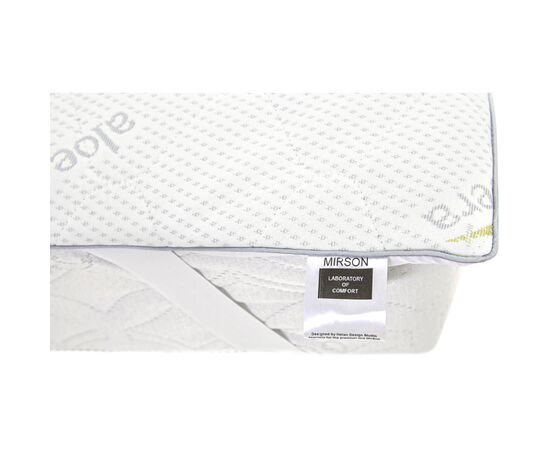 Наматрасник MirSon №1036 Alberto Silk Aloe Vera 80х160 см (2200001505698), изображение 4 Наматрасник MirSon №1036 Alberto Silk Aloe Vera 80х160 см (2200001505698), изображение 4