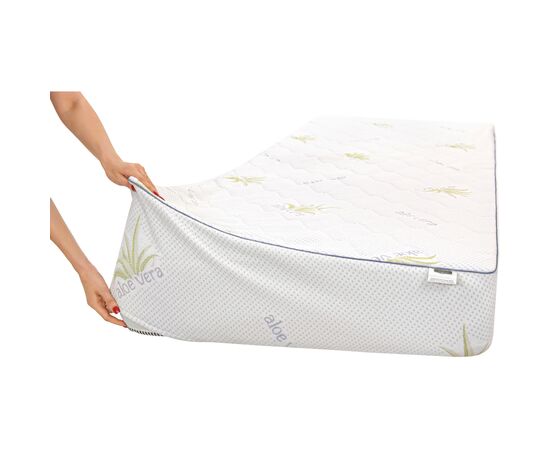 Наматрасник MirSon №1037 Alberto Silk Aloe Vera 150х200 см (2200001506602), изображение 8
