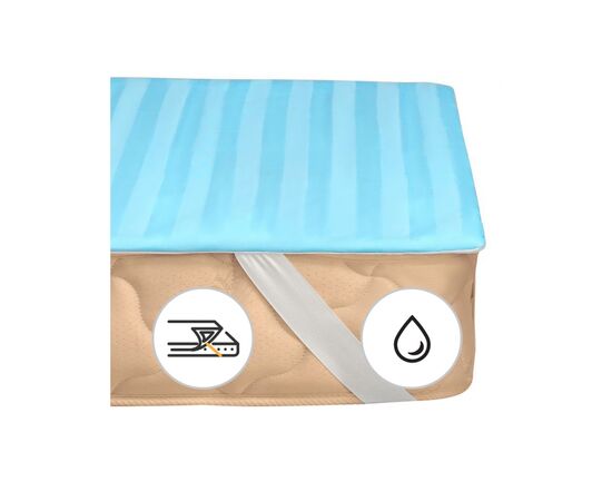 Наматрасник MirSon Valentino Тенсель (Modal) Waterproof 317 (2200000377401)